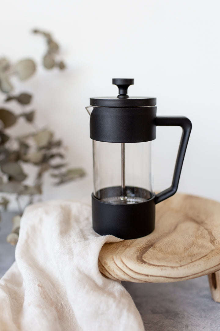 BREW Coffee Plunger - 350ml Black by First Batch Coffee