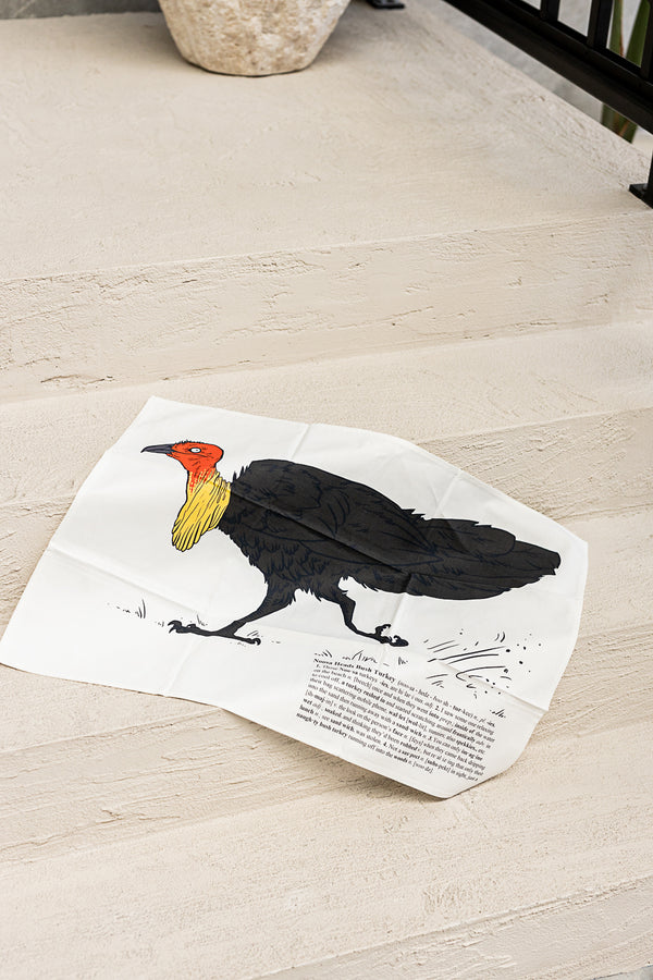 Bush Turkey Tea Towel by Lamington Noosa