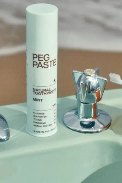 Toothpaste Pegs PEG PASTE Natural Mint Toothpaste – Noosa Gift Co.