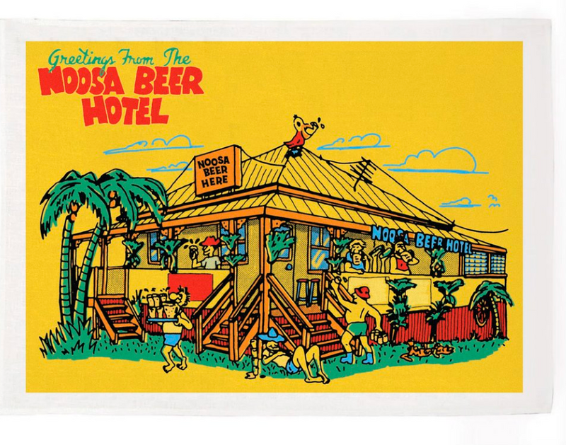 Noosa Beer Tea Towel by Noosa Beer