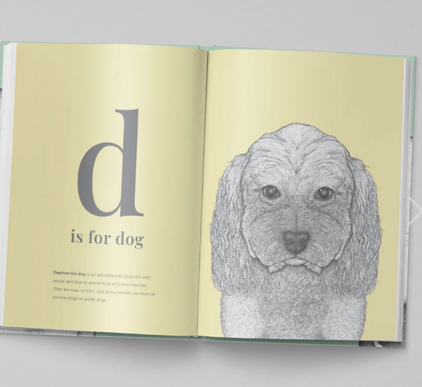 The Animal Alphabet Book by Dots by Donna