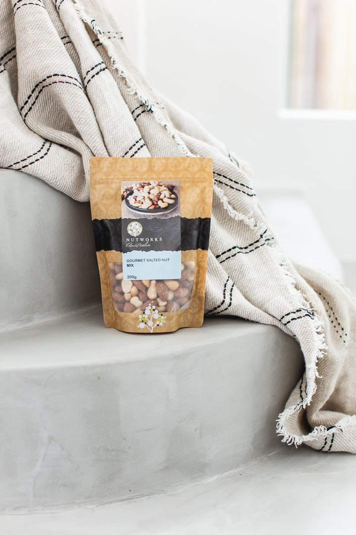 Gourmet Salted Nut Mix (75g) by Nutworks | AirBNB Guest Gift Box by Noosa Gift Co. 