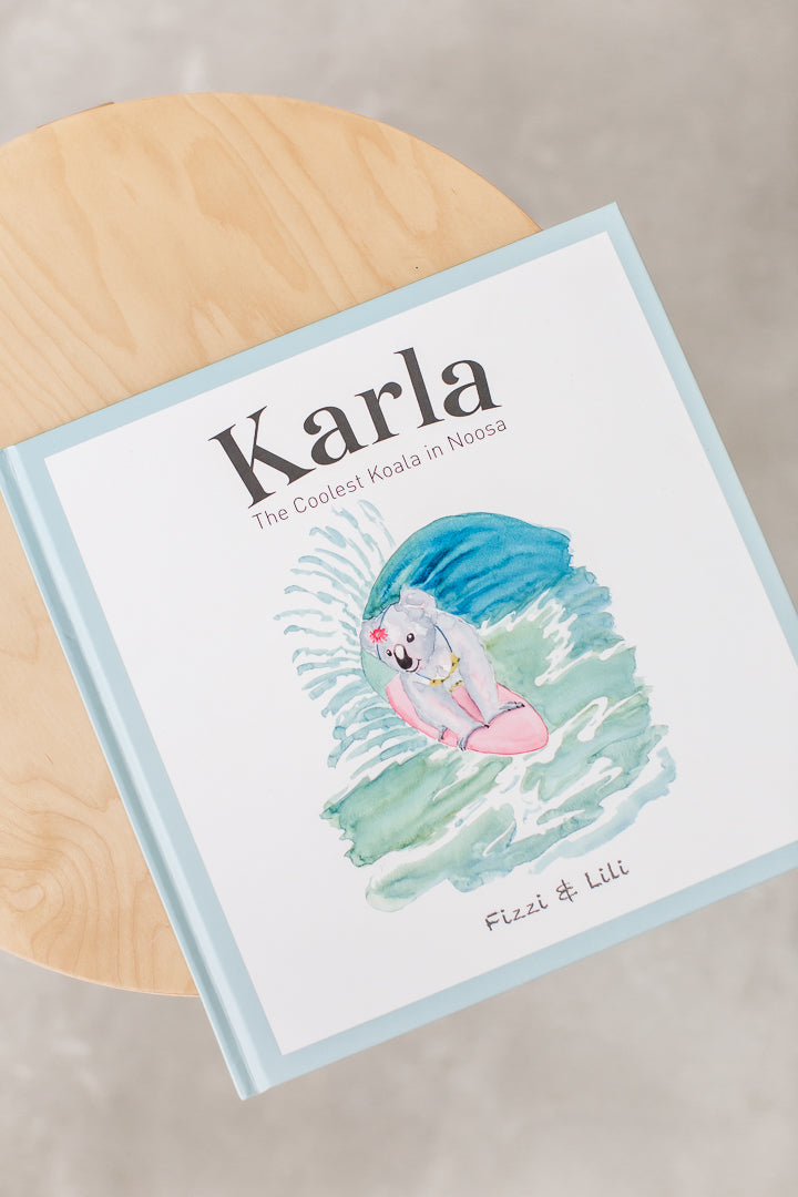 Karla the Coolest Koala in Noosa | Baby Gift Hamper Noosa Gift Co. 