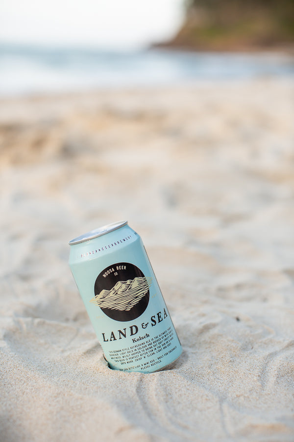 Lager Alc 4.8% by Land and Sea Brewery