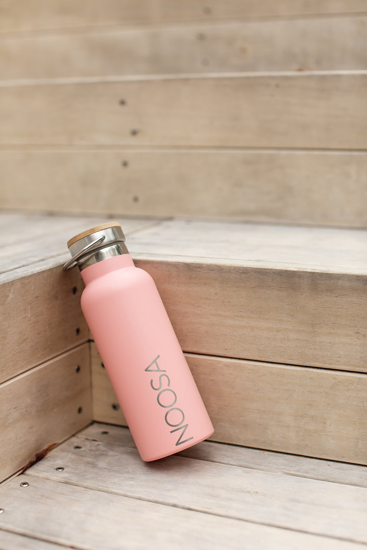 Noosa Pink Water3.com.au Water Bottle